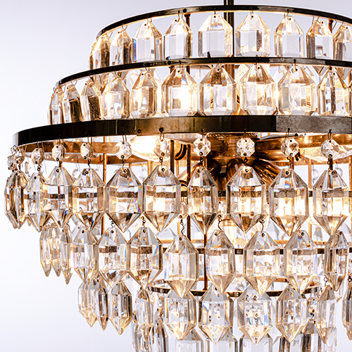 Crystal Glass Chandelier, Silver Orchid Berger Antique Black 4 Light Round Crystal Chandelier