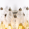 1960s pair of Hand blown glass Sconces by Carlo Scarpa for Venini - Image 5